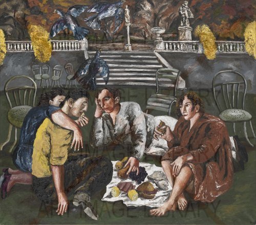 Image no. 3715: Picnic in Luxembourg Gardens (Natalya Nesterova), code=S, ord=0, date=1993