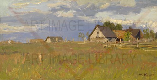 Image no. 3725: Evening Approaching. Barns (Yury Kugach), code=S, ord=0, date=1957