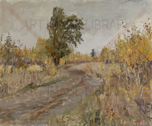 Image no. 3732: Road to Posega Village (Arkady Plastov), code=S, ord=0, date=1948