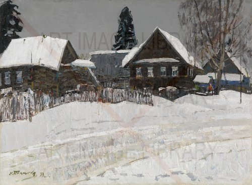 Image no. 3733: Winter Village (Nikolai Timkov), code=S, ord=0, date=1991