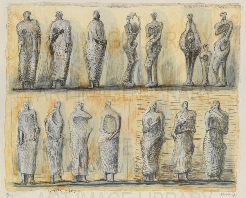 Image no. 3467: Standing Figures (Henry Moore), code=S, ord=0, date=1949